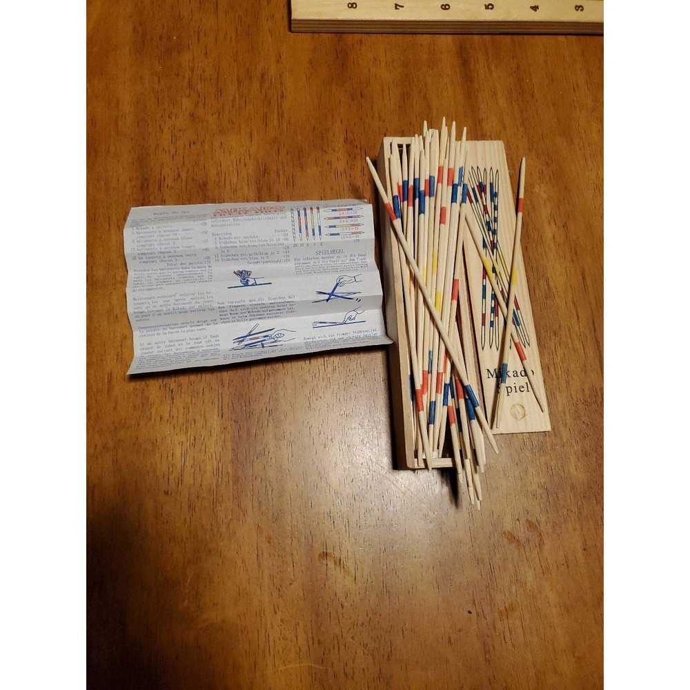 Vintage Mikado Spiel Game
